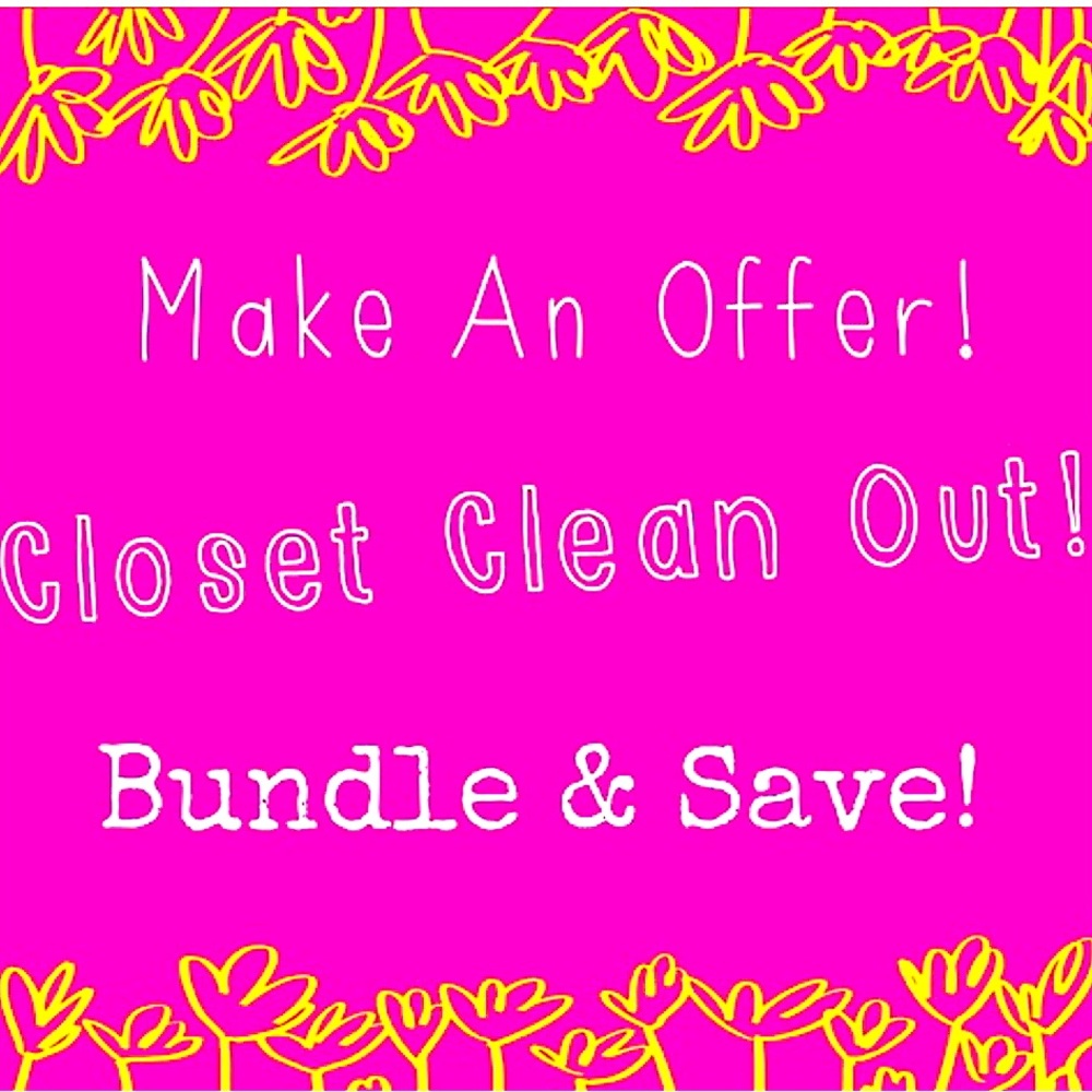 EVERYTHING MUST GO !!! CLOSET CLEAN OUT !!!